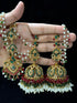 Noratan jhumke tika